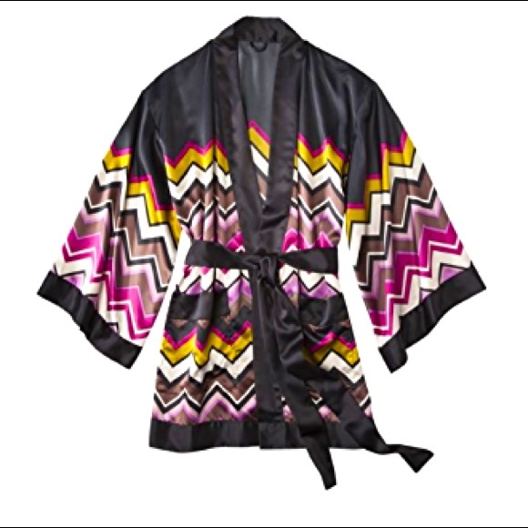 Missoni for Target Other - NWOT Missoni for Target Passione Kimono Robe XS/S in Zig Zag Calm Violet